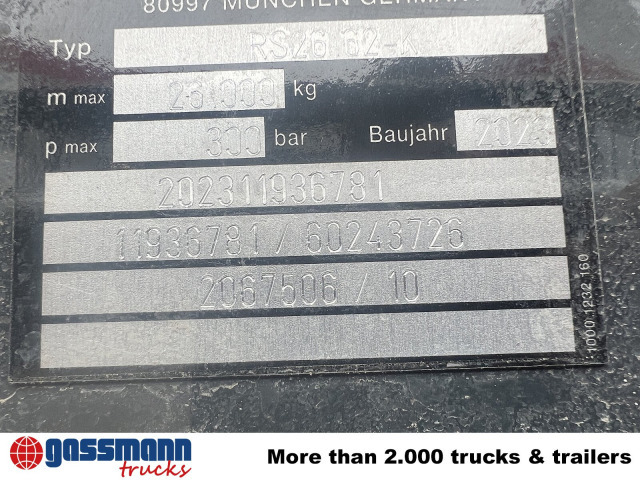 Mercedes-Benz Arocs 4142/48 8x4/4, Grounder, Meiller RS26 - Hook lift truck: picture 5 Mercedes-Benz Arocs 4142/48 8x4/4, Grounder, Meiller RS26 - Hook lift truck: picture 5