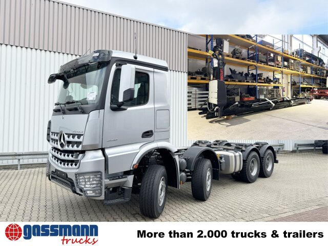 New Hook lift truck Mercedes-Benz Arocs 4148 K 8x4/4/45, Turbo-Retarder-Kupplung,: picture 8