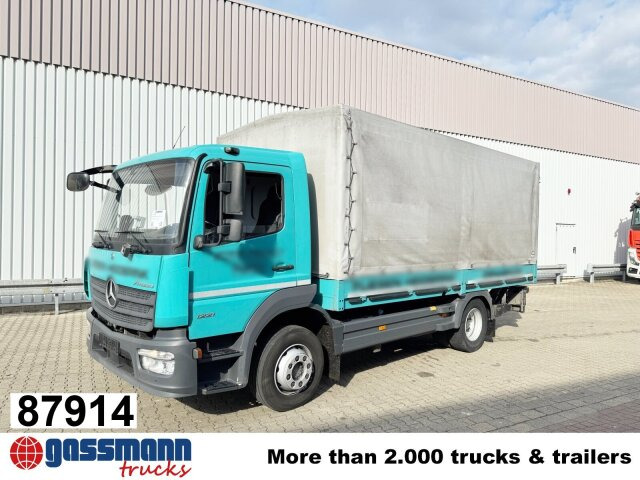 Mercedes-Benz Atego 1221 L 4x2 mit LBW BÄR - Dropside/ Flatbed truck: picture 1 Mercedes-Benz Atego 1221 L 4x2 mit LBW BÄR - Dropside/ Flatbed truck: picture 1