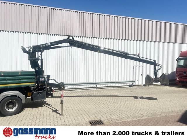 Tipper, Crane truck Mercedes-Benz Atego 1624/27 4x2, Heckkran Hiab 099 BS-2 HiDuo,: picture 12