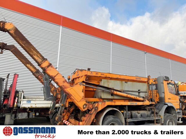 Mercedes-Benz Atego 1828 4x4, Tele-Absetzer, - Skip loader truck: picture 5 Mercedes-Benz Atego 1828 4x4, Tele-Absetzer, - Skip loader truck: picture 5