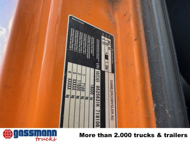 Mercedes-Benz Atego 1828 4x4, Tele-Absetzer, - Skip loader truck: picture 3 Mercedes-Benz Atego 1828 4x4, Tele-Absetzer, - Skip loader truck: picture 3