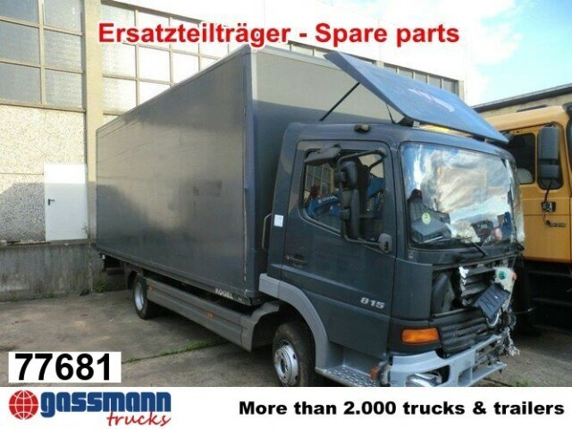 Mercedes-Benz Atego 815 4x2, UNFALL! Ersatzteilträger! - Box truck: picture 1 Mercedes-Benz Atego 815 4x2, UNFALL! Ersatzteilträger! - Box truck: picture 1
