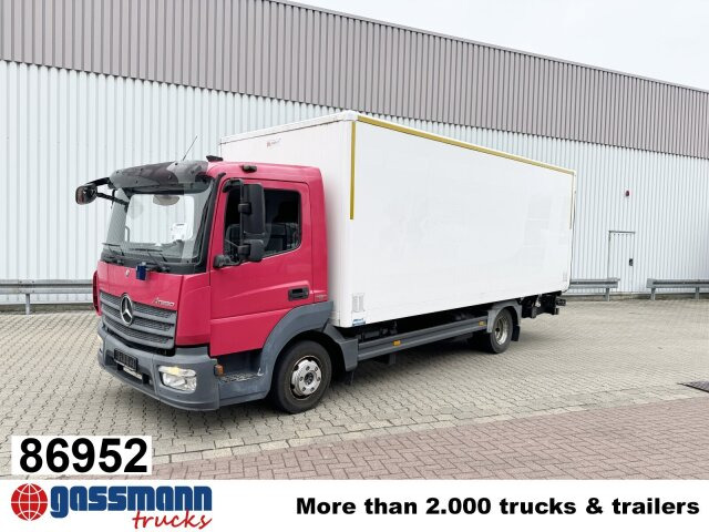 Mercedes-Benz Atego 816 4x2 mit LBW BÄR - Box truck: picture 1 Mercedes-Benz Atego 816 4x2 mit LBW BÄR - Box truck: picture 1