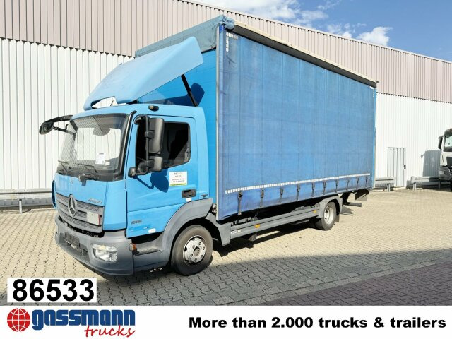 Mercedes-Benz Atego 816 L 4x2, Dautel LBW - Dropside/ Flatbed truck: picture 1 Mercedes-Benz Atego 816 L 4x2, Dautel LBW - Dropside/ Flatbed truck: picture 1