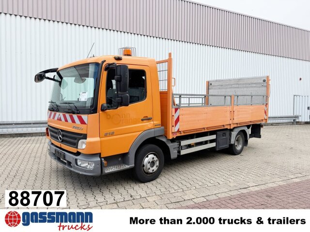 Mercedes-Benz Atego 818 4x2 mit LBW BÄR - Dropside/ Flatbed truck: picture 1 Mercedes-Benz Atego 818 4x2 mit LBW BÄR - Dropside/ Flatbed truck: picture 1