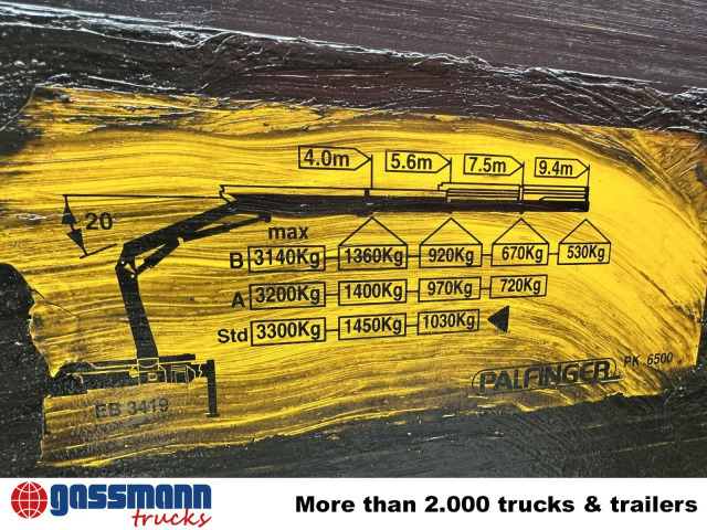 Mercedes-Benz Atego 818 K 4x2 mit Kran Palfinger PK 6500, 2x - Tipper, Crane truck: picture 2 Mercedes-Benz Atego 818 K 4x2 mit Kran Palfinger PK 6500, 2x - Tipper, Crane truck: picture 2