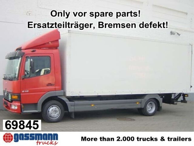 Mercedes-Benz Atego 818 L 4x2, Ersatzteilträger! - Box truck: picture 1 Mercedes-Benz Atego 818 L 4x2, Ersatzteilträger! - Box truck: picture 1
