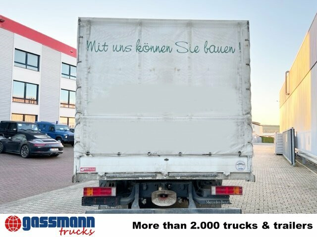 Dropside/ Flatbed truck Mercedes-Benz Atego 822 4x2, Doka mit Kombisitzbank: picture 11