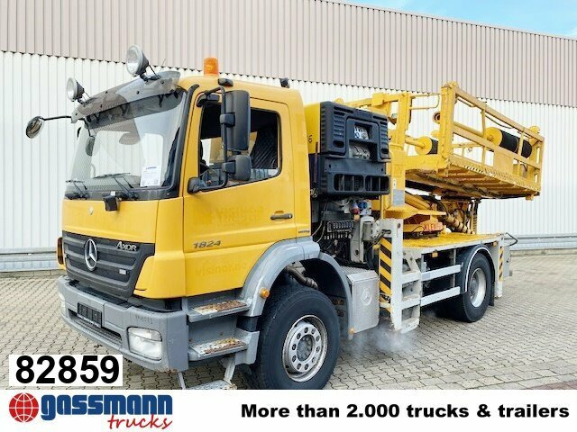 Mercedes-Benz Axor 1824 K 4x2, AMV Hubsteiger + Kompressor, - Truck mounted aerial platform: picture 1 Mercedes-Benz Axor 1824 K 4x2, AMV Hubsteiger + Kompressor, - Truck mounted aerial platform: picture 1