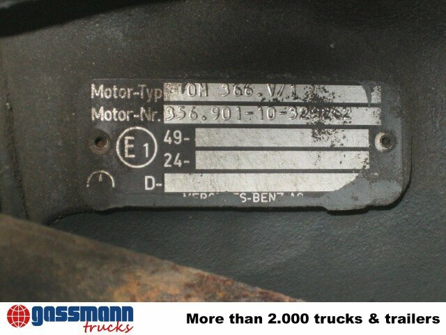 Mercedes-Benz OM 366 - Engine: picture 5 Mercedes-Benz OM 366 - Engine: picture 5