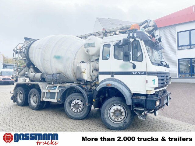 Concrete mixer truck Mercedes-Benz SK II 3234 B 8x4/4, LT Betonmischer,: picture 9