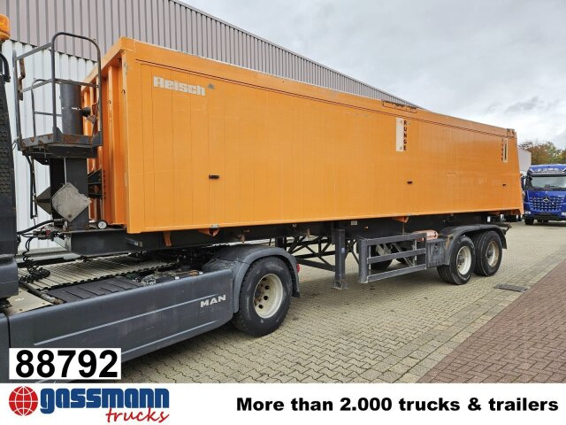 Reisch RHKS-32/18 AL, 40 cbm Alu Kastenmulde - Tipper semi-trailer: picture 1 Reisch RHKS-32/18 AL, 40 cbm Alu Kastenmulde - Tipper semi-trailer: picture 1