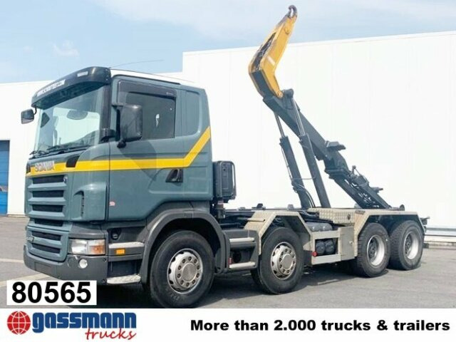 Scania R420 CB 8x4 MNZ, Retarder, Euro4 - Hook lift truck: picture 1 Scania R420 CB 8x4 MNZ, Retarder, Euro4 - Hook lift truck: picture 1