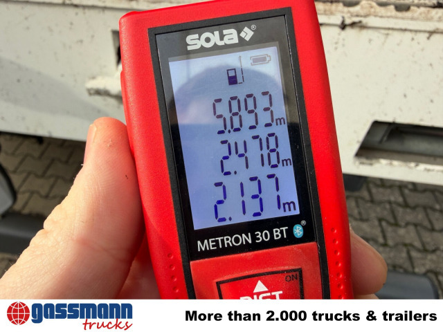 Schubbodenaufbau mit Plane ca 29m³, Funk - Box truck: picture 4 Schubbodenaufbau mit Plane ca 29m³, Funk - Box truck: picture 4