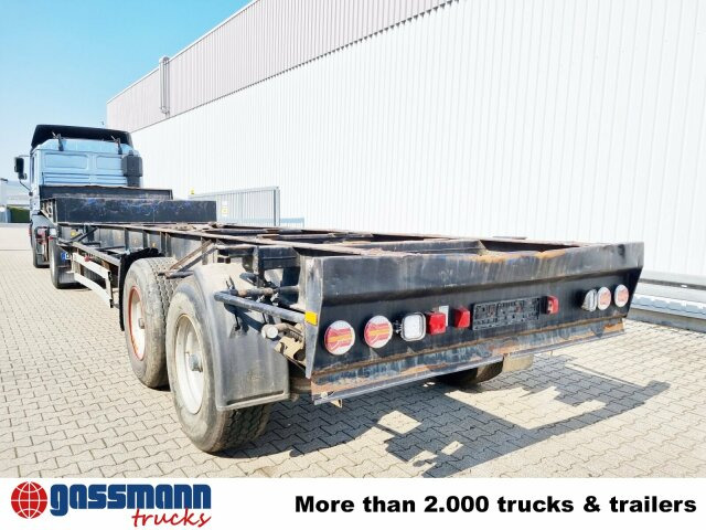 Dropside/ Flatbed semi-trailer for transportation of timber TANG Pritschenauflieger: picture 8