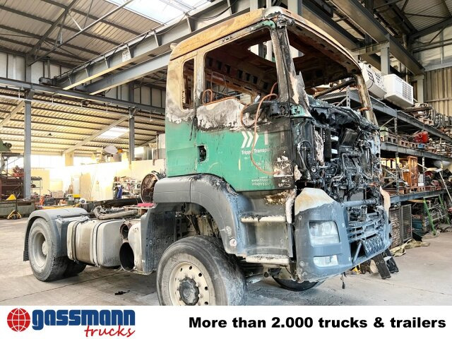 Tractor unit MAN TGS 18.480 4x4 BLS, BRANDSCHADEN: picture 9