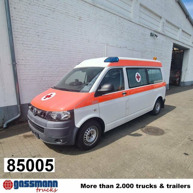 Volkswagen T5 2.0 TDI, Krankenwagen - Ambulance: picture 1 Volkswagen T5 2.0 TDI, Krankenwagen - Ambulance: picture 1