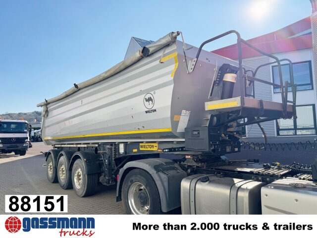 Wielton NW-3, Liftachse, Stahlmulde ca. 26m³ - Tipper semi-trailer: picture 1 Wielton NW-3, Liftachse, Stahlmulde ca. 26m³ - Tipper semi-trailer: picture 1