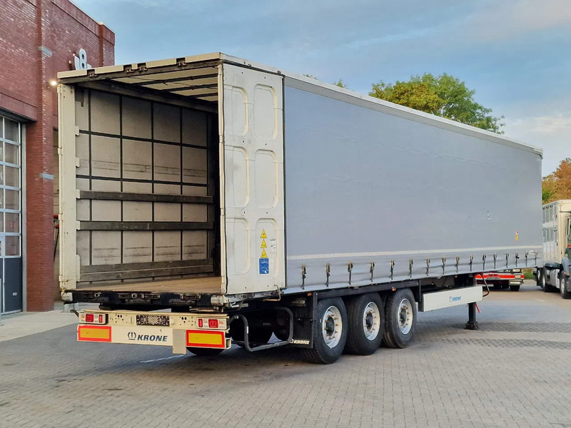Curtainsider semi-trailer Krone SD - Tautliner - 3 axle BPW - Lift Axle - Sliding roof: picture 11
