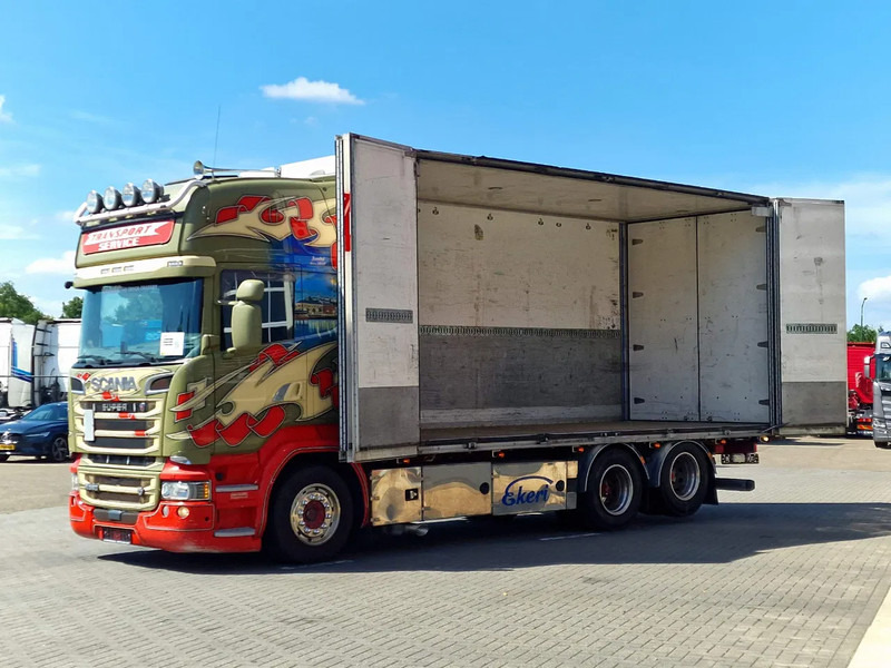 Box truck Scania R580 V8 Topline 6x2 - Box with sidedoors - Retarder - Full air - 4.55WB: picture 16 Box truck Scania R580 V8 Topline 6x2 - Box with sidedoors - Retarder - Full air - 4.55WB: picture 16