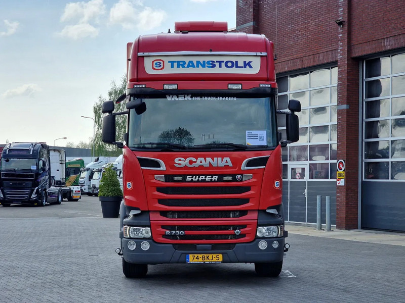 Scania R730 Topline 6x2*4 - Retarder - King of the Road - Night clima - Steering axle - Leather - Cab chassis truck: picture 2 Scania R730 Topline 6x2*4 - Retarder - King of the Road - Night clima - Steering axle - Leather - Cab chassis truck: picture 2