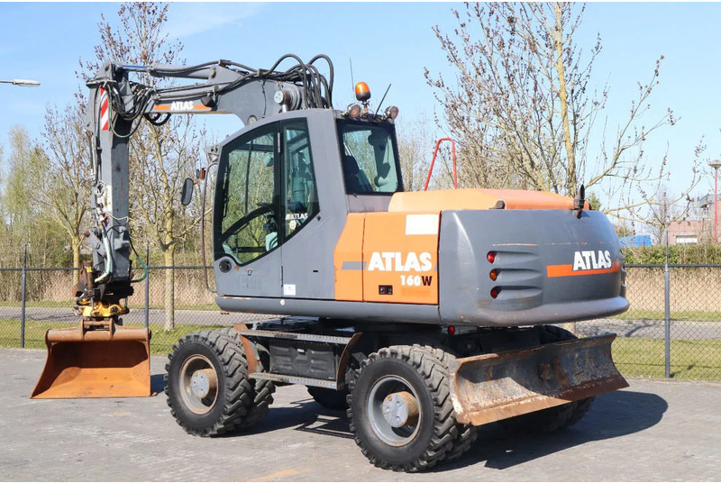 Atlas 160W | ENGCON | BUCKET | DOZERBLADE | 2-PIECE BOOM - Wheel excavator: picture 3 Atlas 160W | ENGCON | BUCKET | DOZERBLADE | 2-PIECE BOOM - Wheel excavator: picture 3