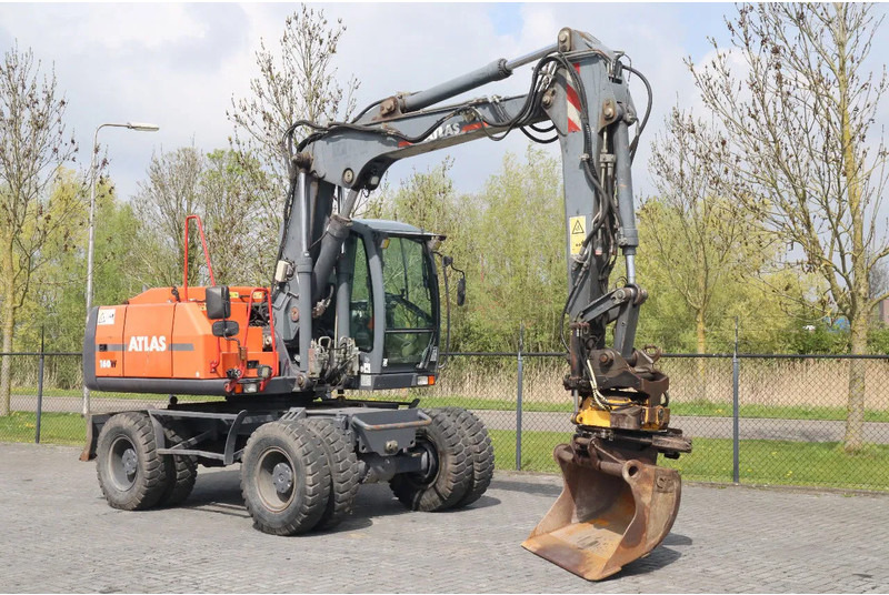 Atlas 160W | ROTOTILT | GRIPPER | BUCKET | DOZER BLADE - Wheel excavator: picture 5 Atlas 160W | ROTOTILT | GRIPPER | BUCKET | DOZER BLADE - Wheel excavator: picture 5
