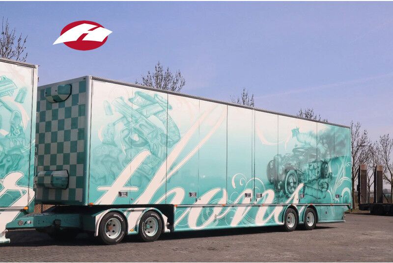 Limetec FULL SIDE OPEN TRAILER | 2 AXLE DOLLY | SPECIAL - Closed box semi-trailer: picture 1 Limetec FULL SIDE OPEN TRAILER | 2 AXLE DOLLY | SPECIAL - Closed box semi-trailer: picture 1