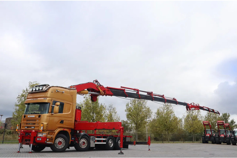 Scania R164-580 V8 8X2 | COPMA 990 | JIB | 6+4 EXT | WINCH | REMOTE - Crane truck: picture 2 Scania R164-580 V8 8X2 | COPMA 990 | JIB | 6+4 EXT | WINCH | REMOTE - Crane truck: picture 2
