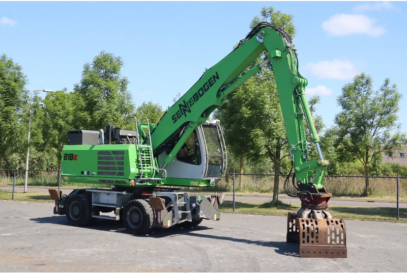Sennebogen 818 M K9 ULM | SORTING GRAB | GOOD CONDITION - Wheel excavator: picture 5 Sennebogen 818 M K9 ULM | SORTING GRAB | GOOD CONDITION - Wheel excavator: picture 5