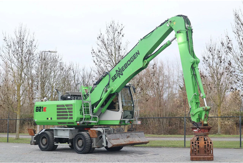 Sennebogen 821E | 821 E | SORTING GRAB | DOZERBLADE | GREAT CONDITION - Wheel excavator: picture 5 Sennebogen 821E | 821 E | SORTING GRAB | DOZERBLADE | GREAT CONDITION - Wheel excavator: picture 5