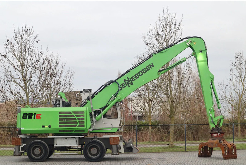 Sennebogen 821E | 821 E | SORTING GRAB | DOZERBLADE | GREAT CONDITION - Wheel excavator: picture 4 Sennebogen 821E | 821 E | SORTING GRAB | DOZERBLADE | GREAT CONDITION - Wheel excavator: picture 4