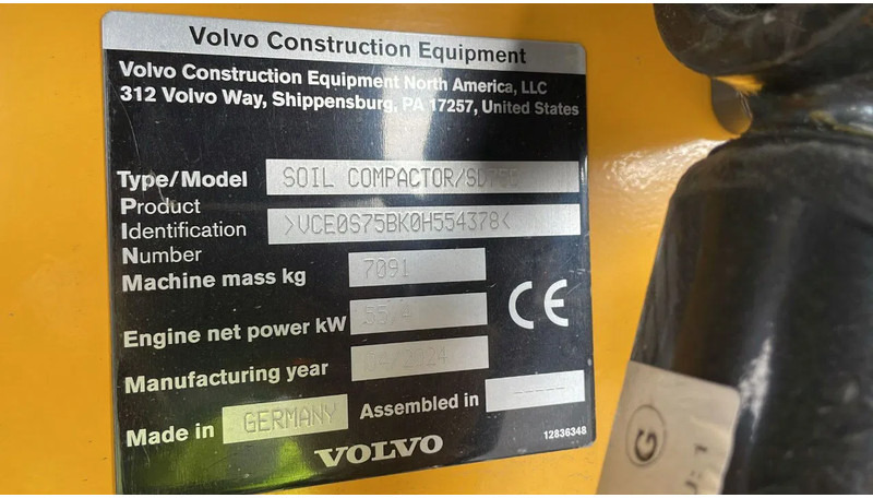 Roller Volvo SD75B | SD 75 B | NEW / UNUSED | 1 YEAR WARRANTY: picture 20