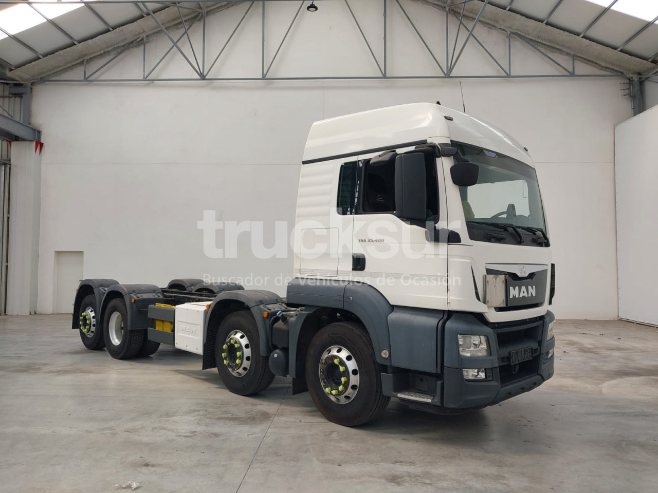 MAN TGS35.400 8X2*6 - Cab chassis truck: picture 2 MAN TGS35.400 8X2*6 - Cab chassis truck: picture 2
