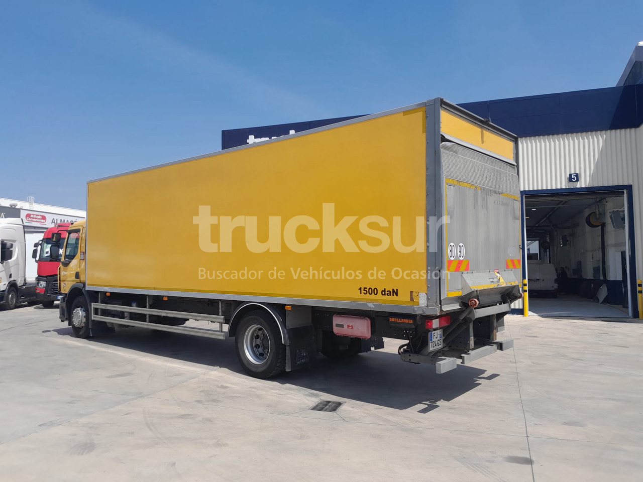 RENAULT D280.18 21P - Box truck: picture 4 RENAULT D280.18 21P - Box truck: picture 4