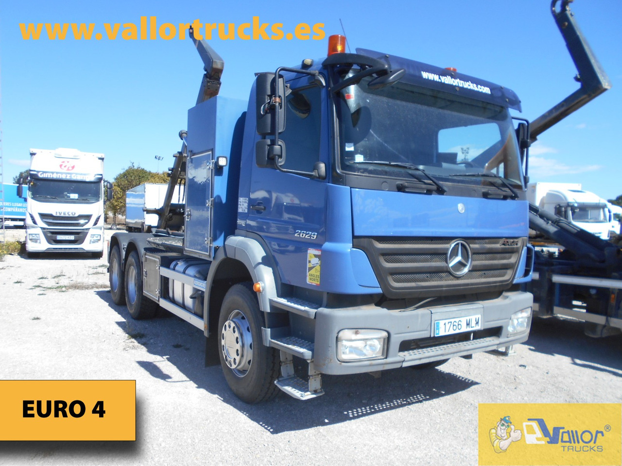 MERCEDES-BENZ AXOR 2629 - Hook lift truck: picture 2 MERCEDES-BENZ AXOR 2629 - Hook lift truck: picture 2