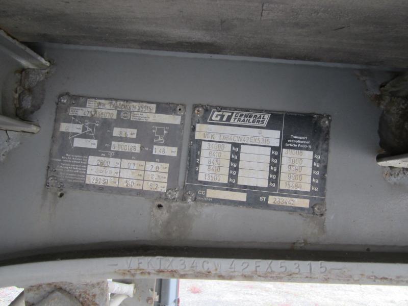 Curtainsider semi-trailer Fruehauf: picture 8