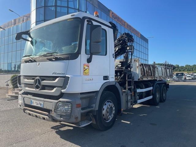 Mercedes Actros 2632 - Tipper, Crane truck: picture 1 Mercedes Actros 2632 - Tipper, Crane truck: picture 1