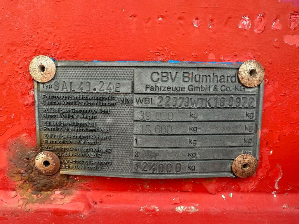 Blumhardt 3 axle 29.000 L ADR Tank trailer Blumhardt 3 axle 29.000 L ADR Tanktrailer - Tank semi-trailer: picture 5 Blumhardt 3 axle 29.000 L ADR Tank trailer Blumhardt 3 axle 29.000 L ADR Tanktrailer - Tank semi-trailer: picture 5