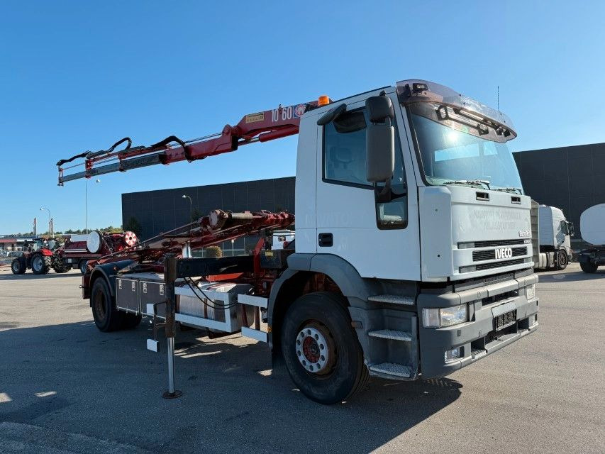 Iveco EuroTech Cursor 190E31 4x2 Tipper / HMF 1060 B3 - Crane truck: picture 2 Iveco EuroTech Cursor 190E31 4x2 Tipper / HMF 1060 B3 - Crane truck: picture 2