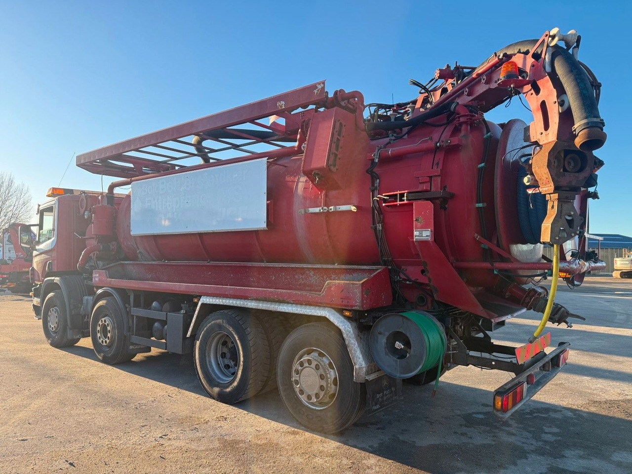 Scania 114/380 8x2*6 Assmann 14 m3 Vacuumtruck - Vacuum truck: picture 4 Scania 114/380 8x2*6 Assmann 14 m3 Vacuumtruck - Vacuum truck: picture 4