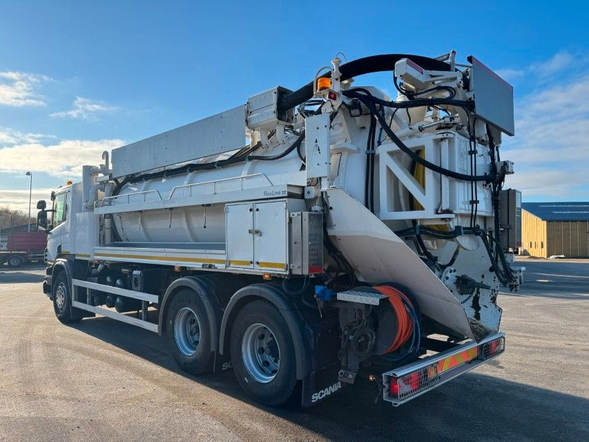 Scania P360 Euro 6 6x4 JHL Hvidtved Larsen FlexLine 312 - Vacuum truck: picture 4 Scania P360 Euro 6 6x4 JHL Hvidtved Larsen FlexLine 312 - Vacuum truck: picture 4