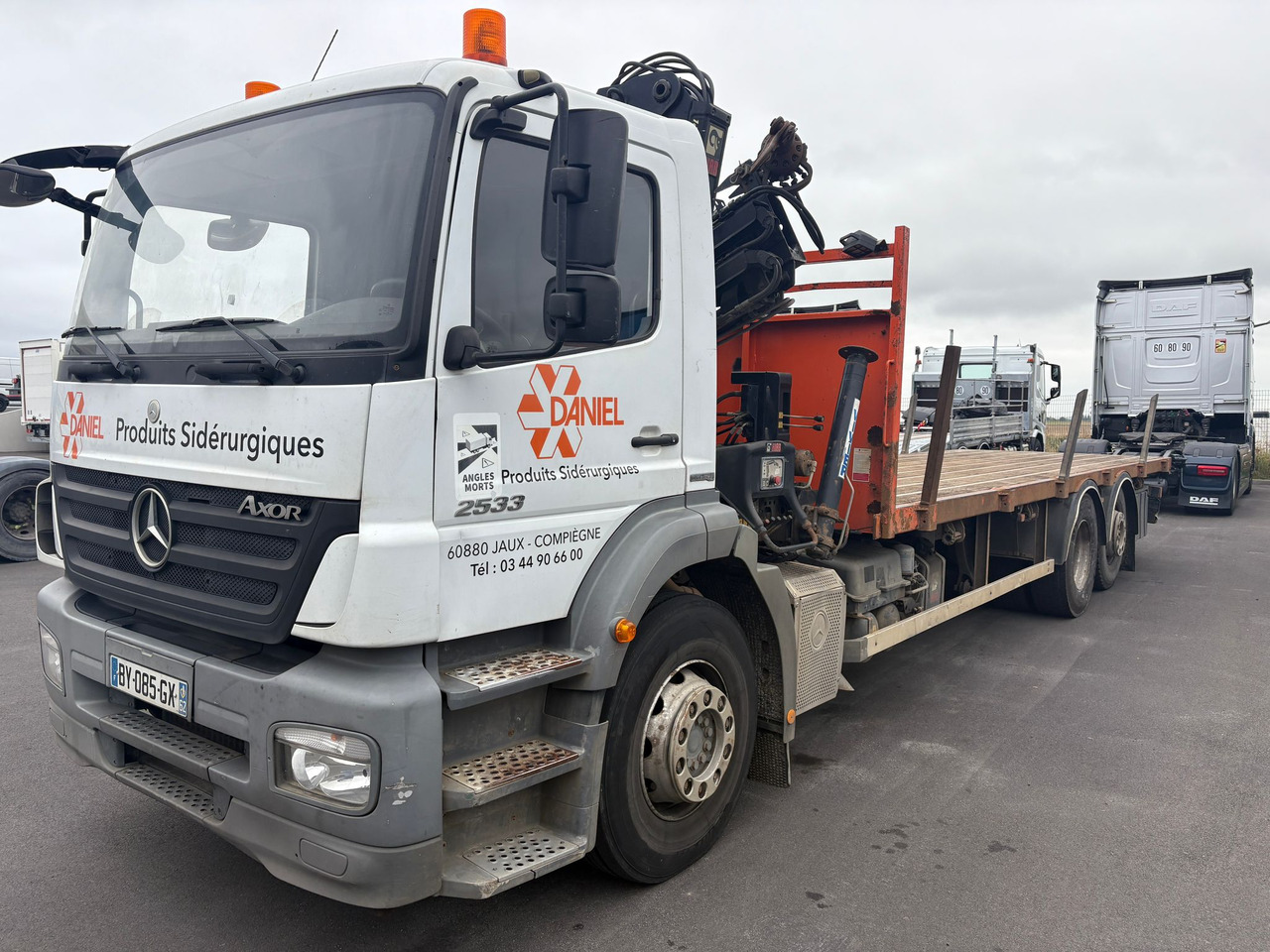 Mercedes Axor 2533 - Dropside/ Flatbed truck: picture 4 Mercedes Axor 2533 - Dropside/ Flatbed truck: picture 4