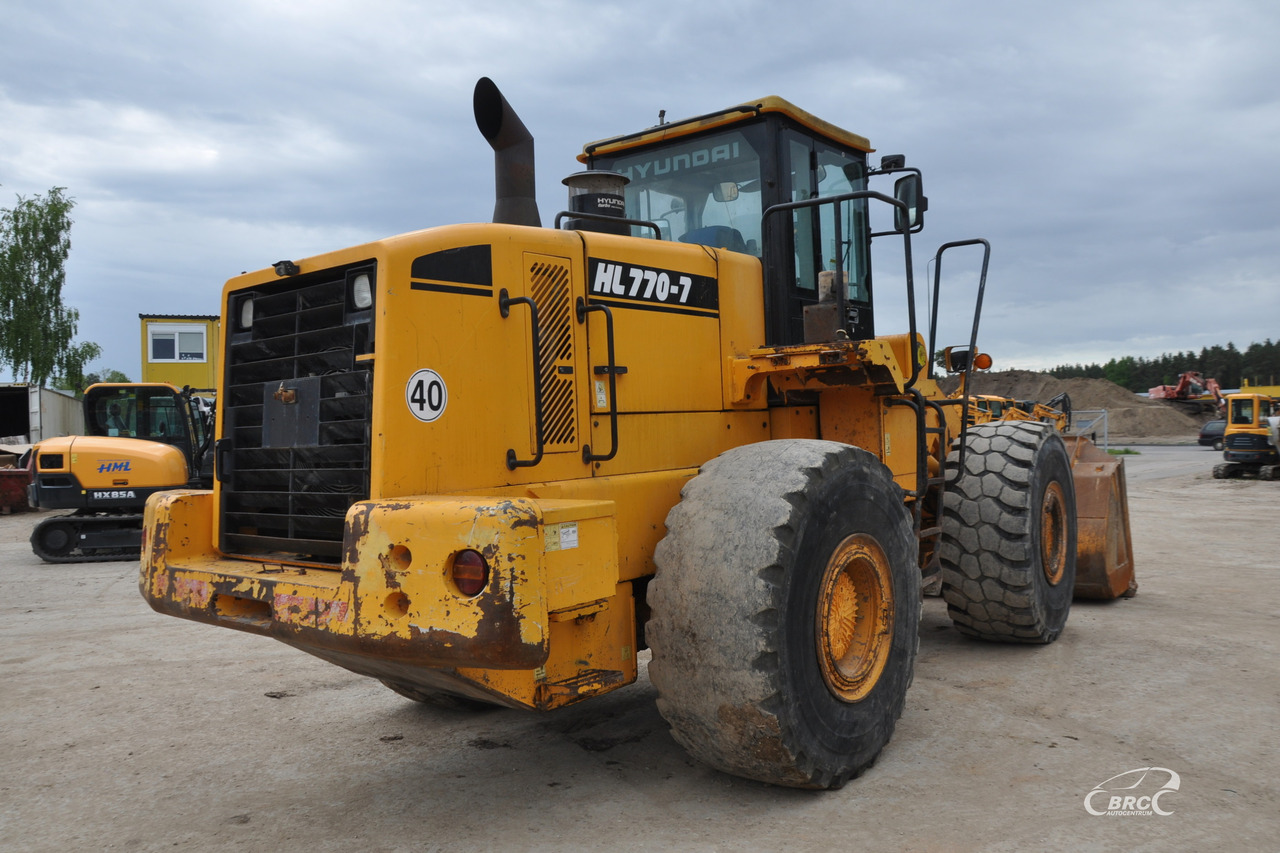 Hyundai HL770-7 - Wheel loader: picture 5 Hyundai HL770-7 - Wheel loader: picture 5