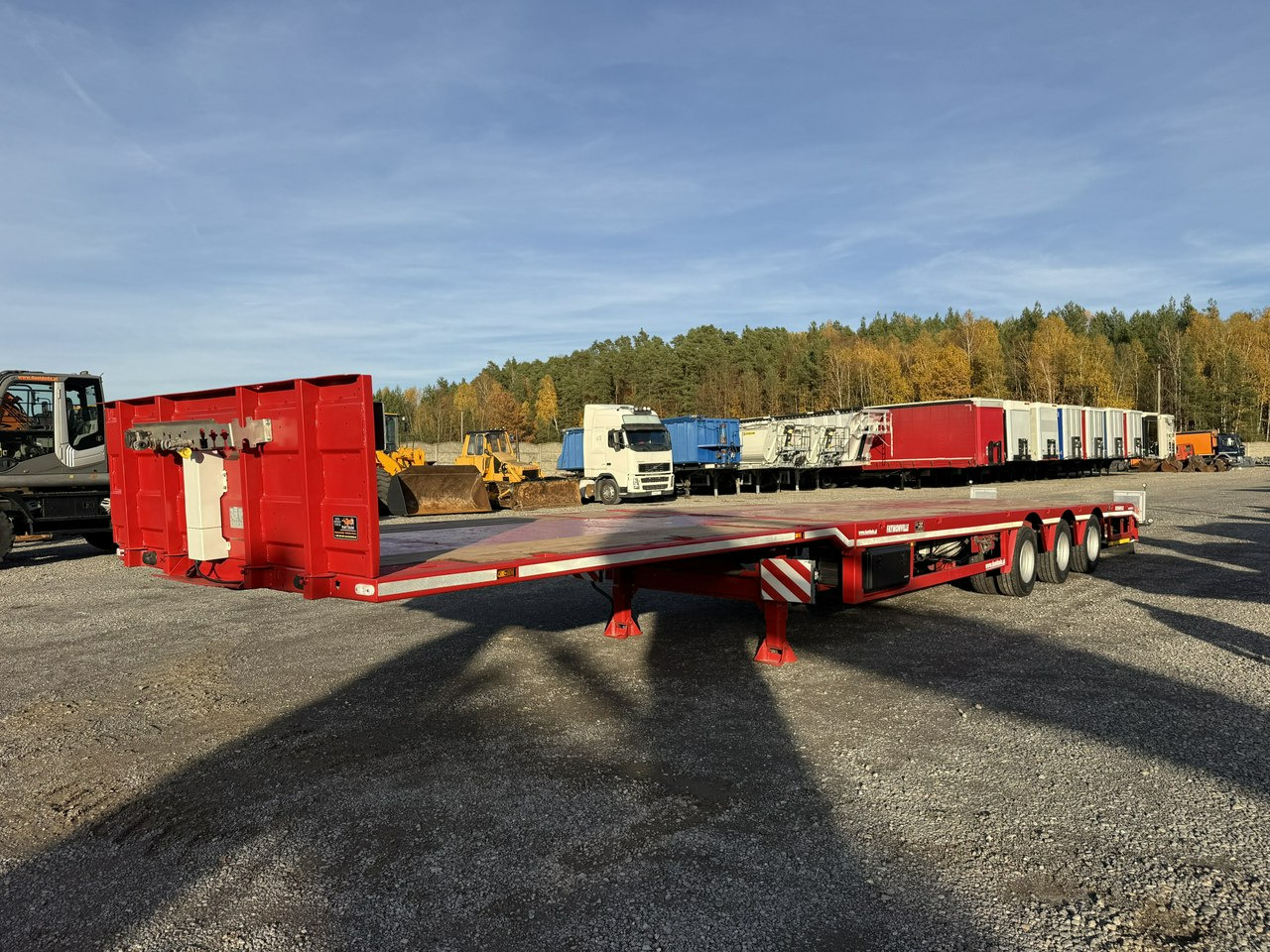 Faymonville Niskopodłogowa Telemega Rozciągana 7m 3-Osiowa Oś skrętna - Low loader semi-trailer: picture 3 Faymonville Niskopodłogowa Telemega Rozciągana 7m 3-Osiowa Oś skrętna - Low loader semi-trailer: picture 3