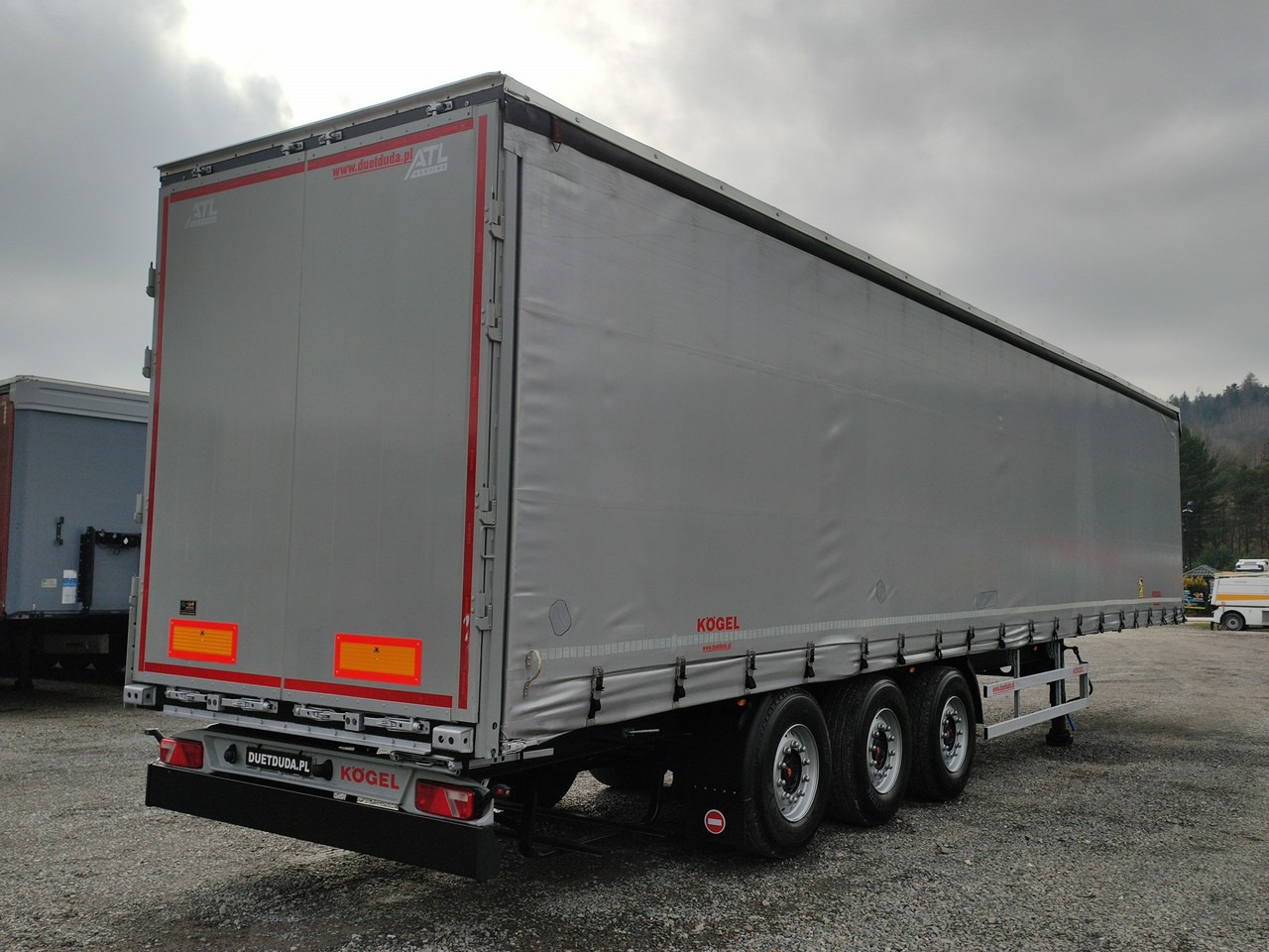 Kogel 3 Osie SAF Dach i Boki Zsuwane - Curtainsider semi-trailer: picture 5 Kogel 3 Osie SAF Dach i Boki Zsuwane - Curtainsider semi-trailer: picture 5