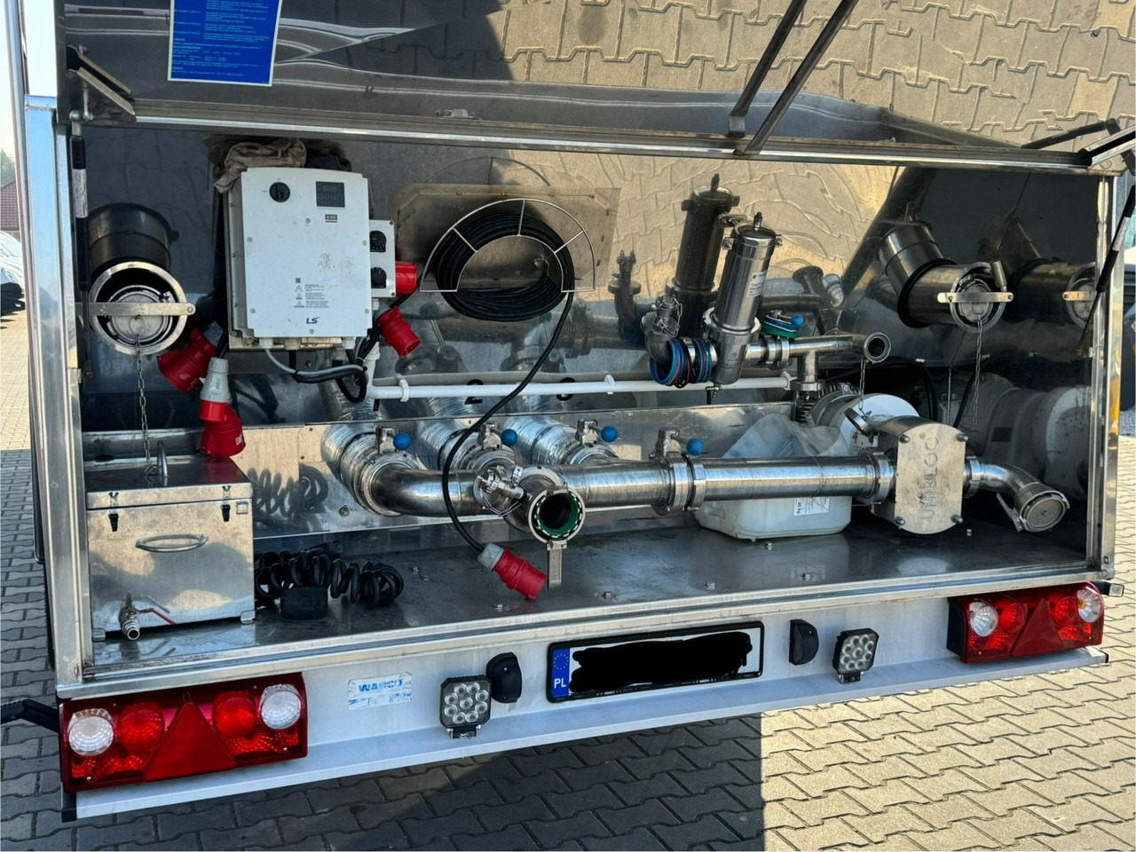 Tank semi-trailer Lag Spożywcza Magyar Izolowana Webasto Pompa Elektryczna do Zrzutu: picture 31
