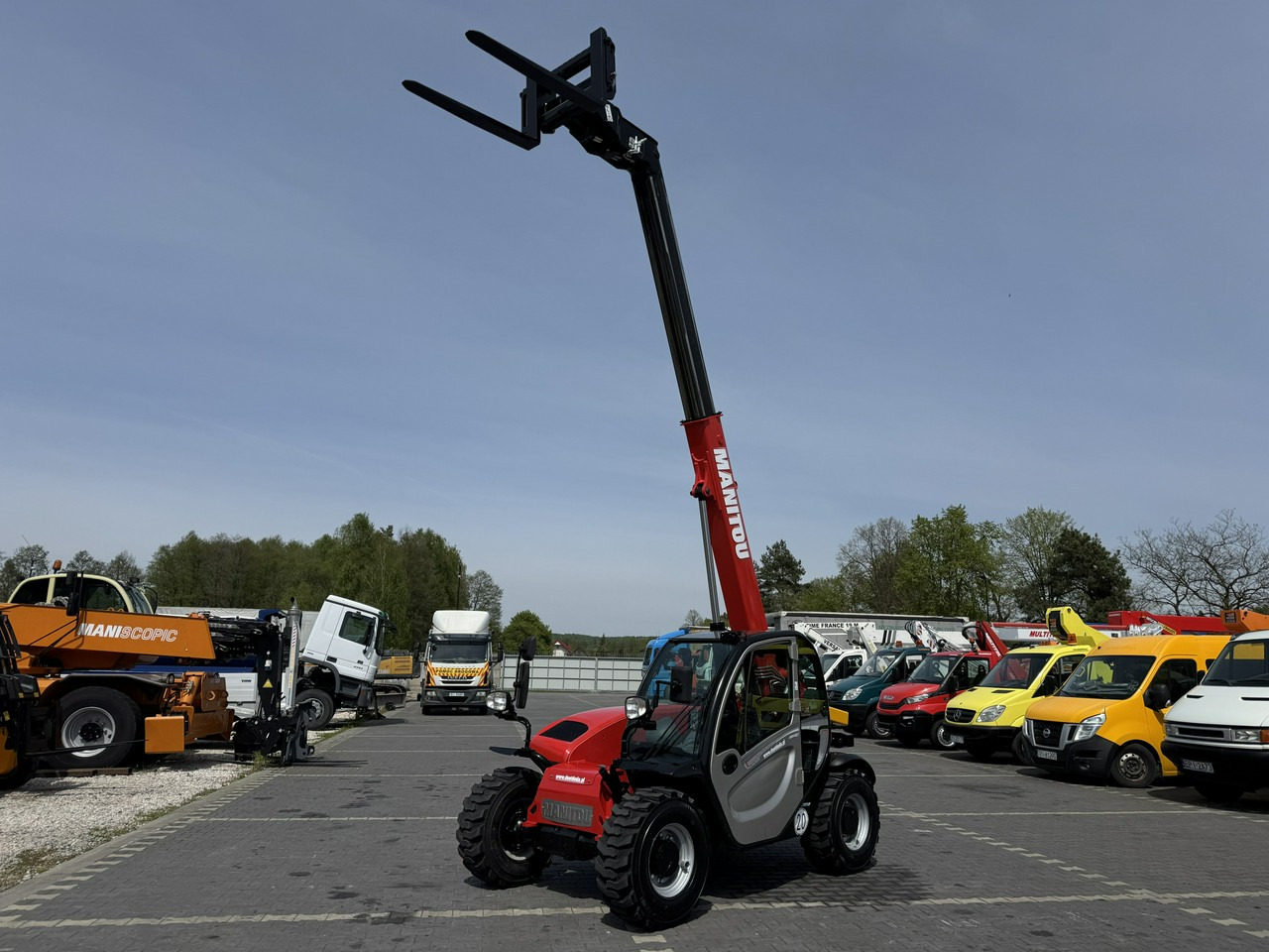 Manitou MLT 625-75 H EASY Sterowanie Joystick Mini Ładowarka Teleskopowa - Telescopic handler: picture 3 Manitou MLT 625-75 H EASY Sterowanie Joystick Mini Ładowarka Teleskopowa - Telescopic handler: picture 3