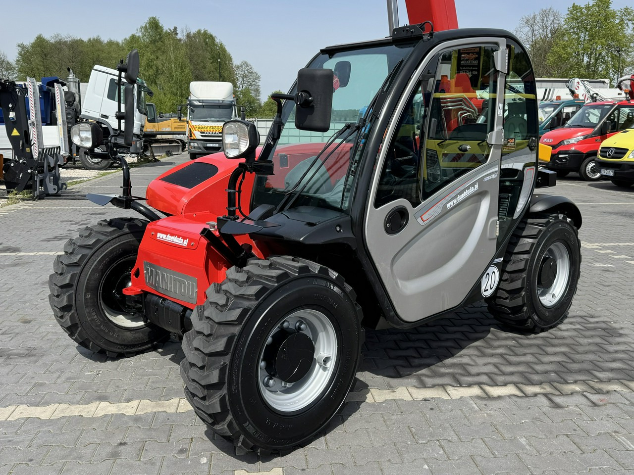 Manitou MLT 625-75 H EASY Sterowanie Joystick Mini Ładowarka Teleskopowa - Telescopic handler: picture 4 Manitou MLT 625-75 H EASY Sterowanie Joystick Mini Ładowarka Teleskopowa - Telescopic handler: picture 4